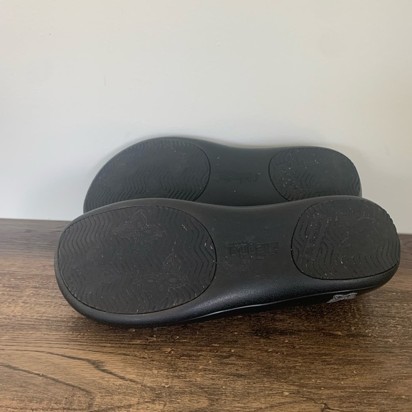 Alegria Tera Pro Black Nappa Leather Lace-Up Orthic Oxford TER-601 Women US 9 - Picture 9 of 9